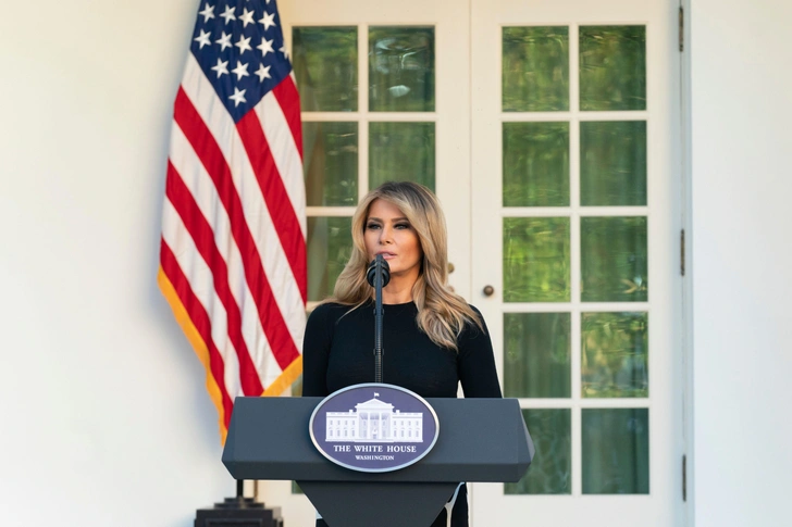 Скульптура Мелании Трамп исчезла | Источник: White House Photo