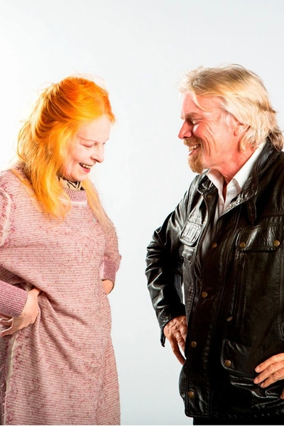 Вивьен Вествуд и Ричард Брэнсон | Источник: архивы пресс-служб