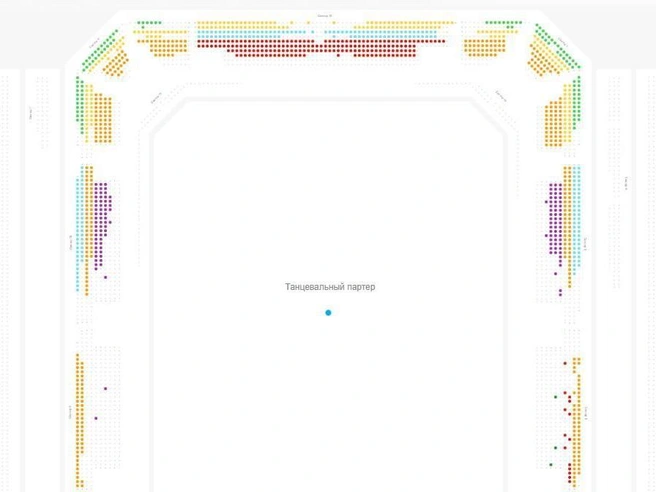 Приблизительно половина мест на концерт уже продана | Источник: Яндекс.Билеты