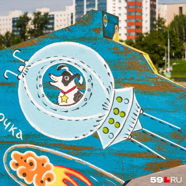 Собака Звездочка приземлилась в Пермском крае | Источник: Тимофей Калмаков / 59.RU