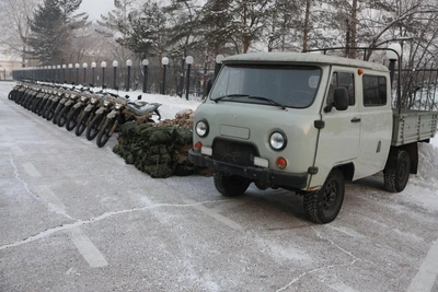 УАЗ, мотоциклы и квадрокоптеры отправят из Забайкалья на СВО