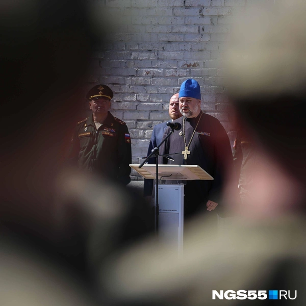 Солдатам выдали все важные напутствия | Источник: Евгений Софийчук / NGS55.RU