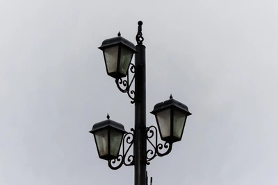 В Петербурге водители вредят фонарям чаще, чем снегопады