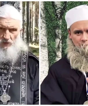 Пародия на скандальное обращение схиигумена Сергия к президенту Путину (видео)