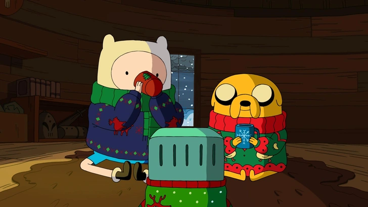 Источник: «Время приключений (Adventure Time with Finn & Jake, 2010-2018): Holly Jolly Secrets». США. 2011