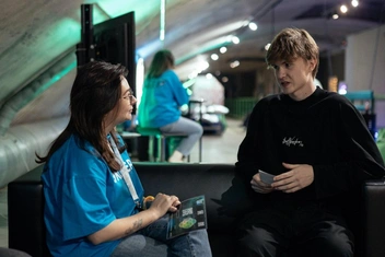 В комьюните-зоне ребята получили ответы на все интересующие их карьерные вопросы | Источник: Алексей Гриценко