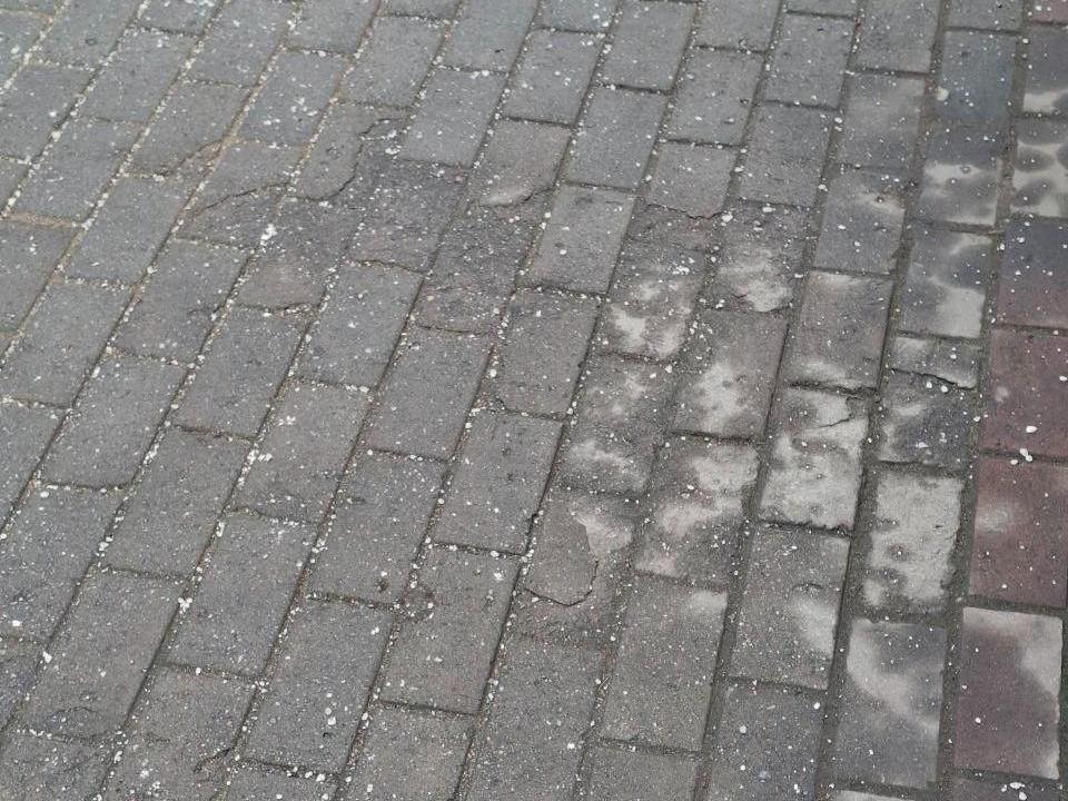 Реагент в Воронеже рассыпали до наступления гололеда