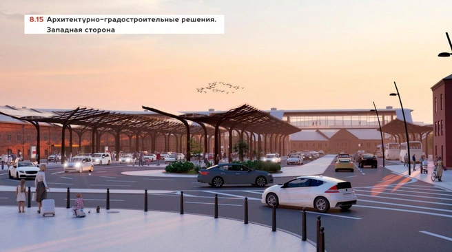 проект терминала ВСМ в Петербурге | Источник: архив «Фонтанки»