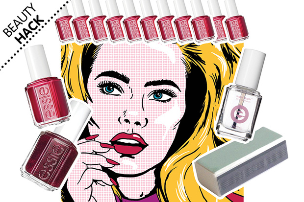 Фото №1 - Beauty Hack: Что делать, если маникюр скололся на кончиках ногтей