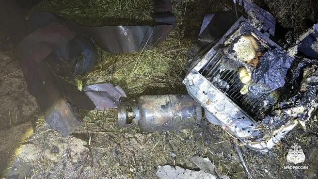 В Удмуртии мужчина получил ожоги из-за газового баллона | Источник: static.mchs.gov.ru