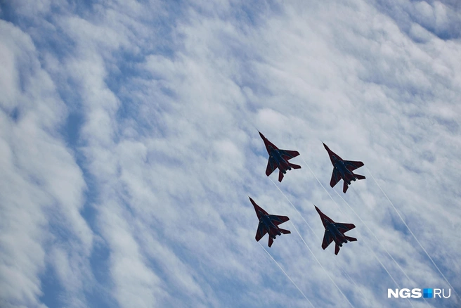 На «Стрижах» нарисованы птицы | Источник: Александр Ощепков / NGS.RU