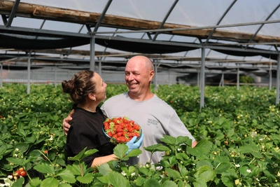 Family Creates Hydroponic Strawberry Farm Near Perm