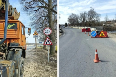 В Ярославской области мост на ремонте, школьники на дистанте