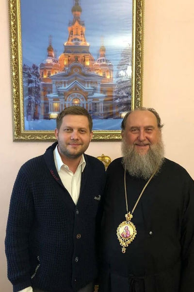 Все свободное время Борис уделяет общению с верующими и представителями православной церкви