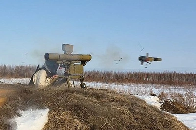Амурские мотострелки поразили бронетехнику «Фаготом»