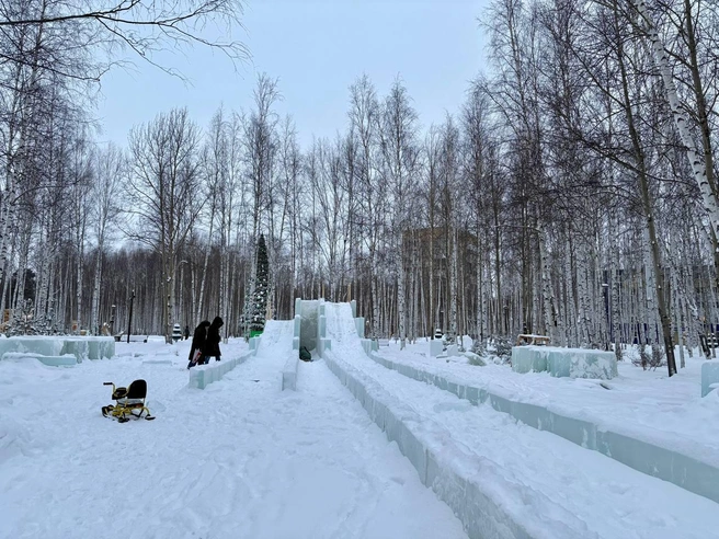 Горки скоро зальют водой | Источник: администрация Нижневартовска