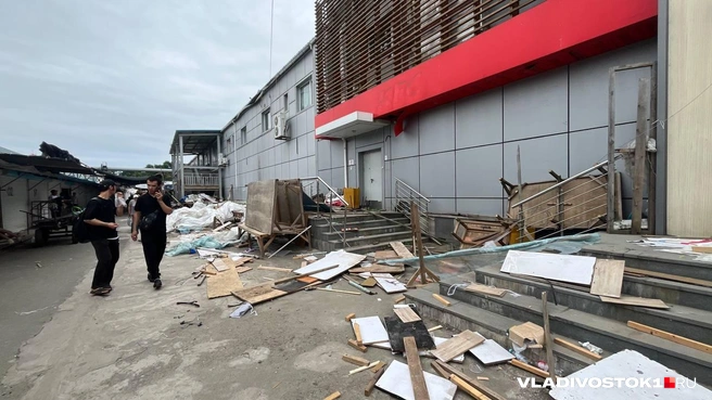 Зону готовят под застройку | Источник: Елена Буйвол / VLADIVOSTOK1.RU