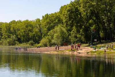 Первые пляжи Красноярска откроются 1 июня