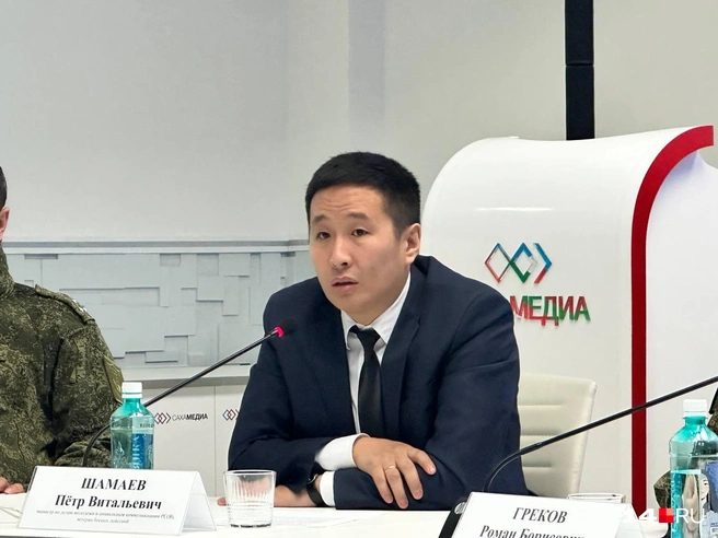 Петр Шамаев на III Республиканском антифашистском форуме | Источник: Илья Константинов / 14.RU