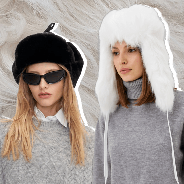 Модные меховые шапки на зиму (68 фото)