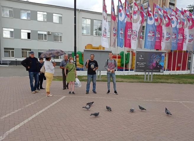 В Рязани проходят одиночные пикеты в поддержку хабаровских протестов | ya62.ru