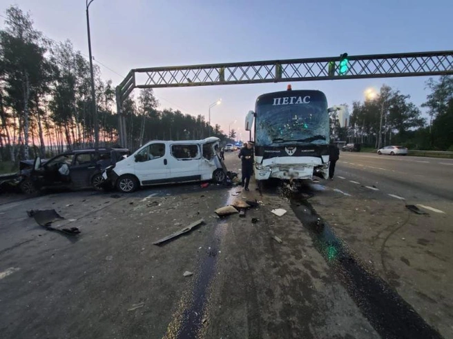 По предварительной версии, виновником аварии стал водитель рейсового автобуса | Источник: УМВД России по Владимирской области