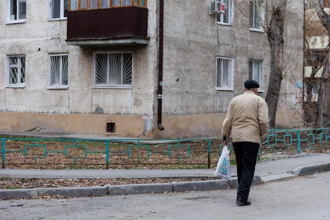 По словам дочери мужчины, без сопровождения он обычно не выходит | Источник: Ирина Шарова / 72.RU