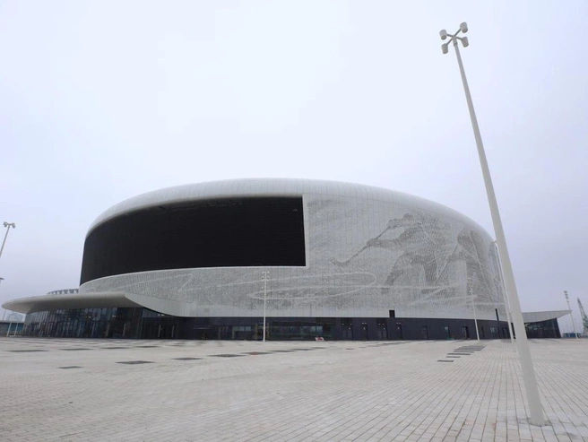 Рядом со стадионом уже идет благоустройство | Источник: Корпорация развития Нижегородской области / Телеграм