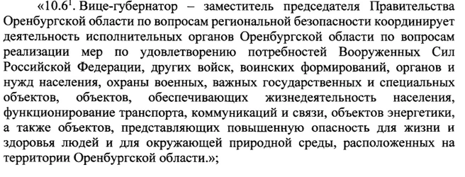 Выдержка из указа | Источник: pravo.orb.ru