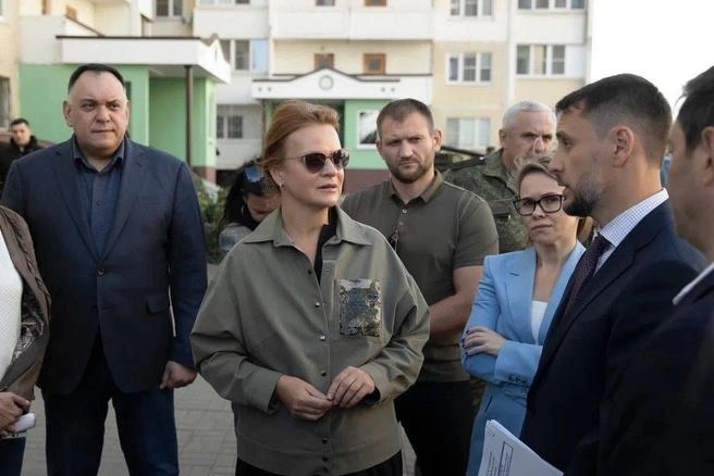 Чиновники заверили замминистра обороны, что для строительства полноценной поликлиники уже всё есть | Источник: annatsivileva / Telegram