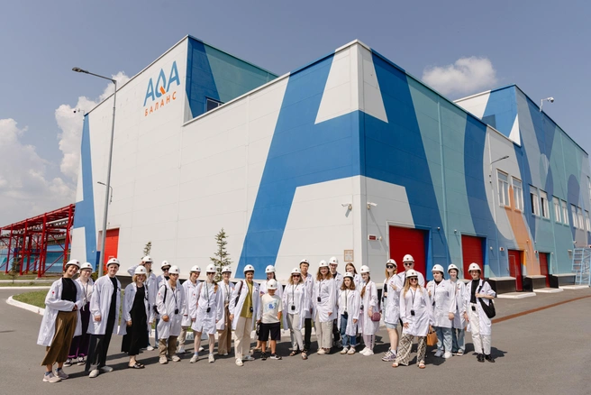 Студенты увидели комплекс AQA Баланс | Источник: Илья Бархатов