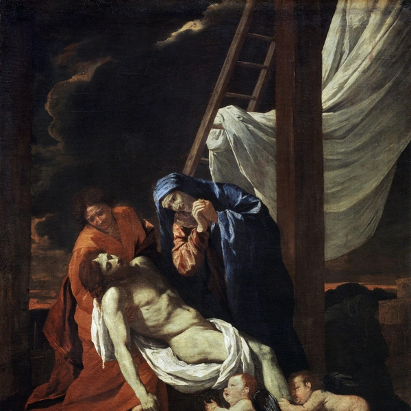 Никола Пуссен. «Снятие с креста (Оплакивание)». 1627–1628 | Источник: Fine Art Images via Legion Media