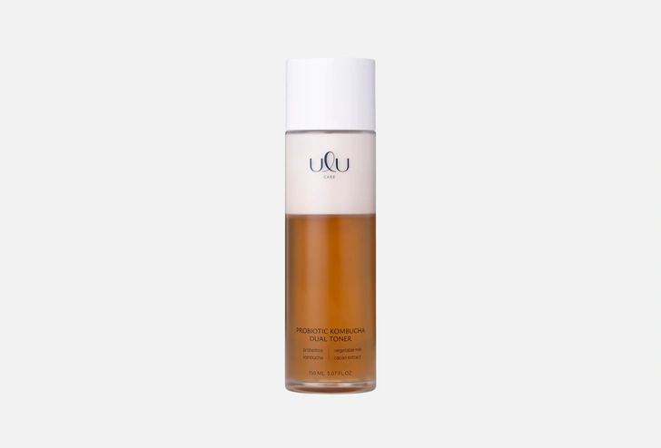 Тонер для лица ULU Probiotic kombucha dual toner