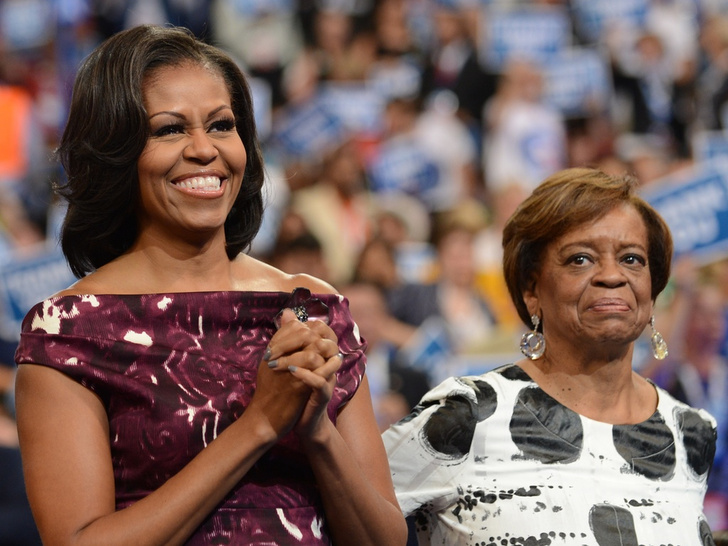 Мишель Обама с мамой