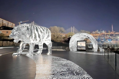 Во Владивостоке построят «Тигропарк» с гигантской скульптурой тигра