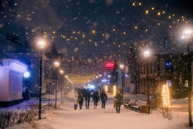От -42 до +3. В каких городах новогодняя ночь будет морозной и чего ждать петербуржцам | Источник: Иван Митюшёв / 29.RU
