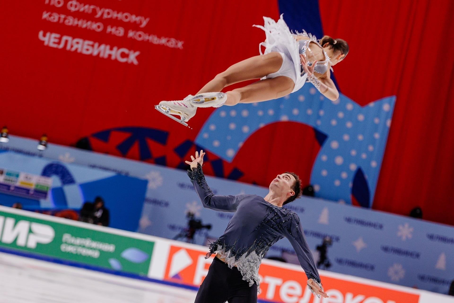 Чемпионат России по фигурному катанию в Челябинске: фоторепортаж - 21  декабря 2023 - 74.ру