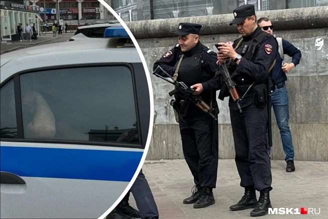 На площади у Ярославского вокзала прошли следственные мероприятия после похищения Арега Щепихина | Источник: Евгений Петров / MSK1.RU