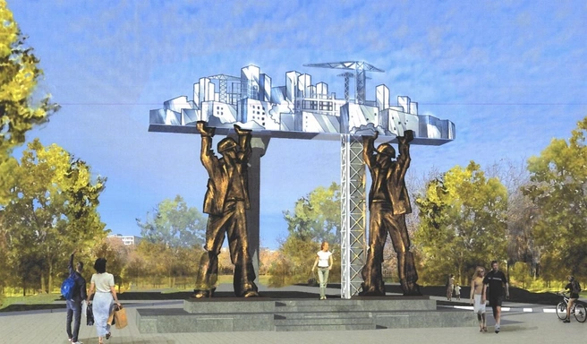 Так будет выглядеть новый памятник Сургута | Источник: администрация Сургута