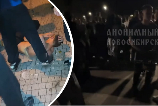 Конфликт произошел в ночь на воскресенье | Источник: «Анонимный Новосибирск» / Telegram