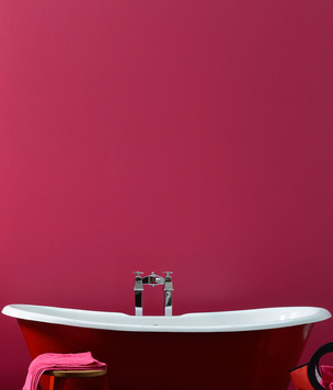 Топ-10: ванная комната в розовом цвете