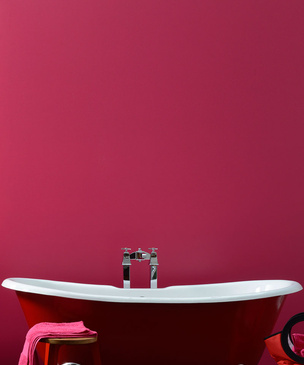 Топ-10: ванная комната в розовом цвете
