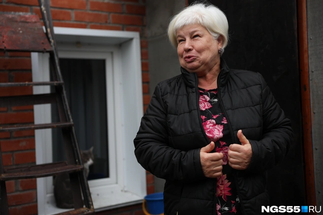 Людмила живет в частном секторе почти 40 лет | Источник: Евгений Софийчук / NGS55.RU