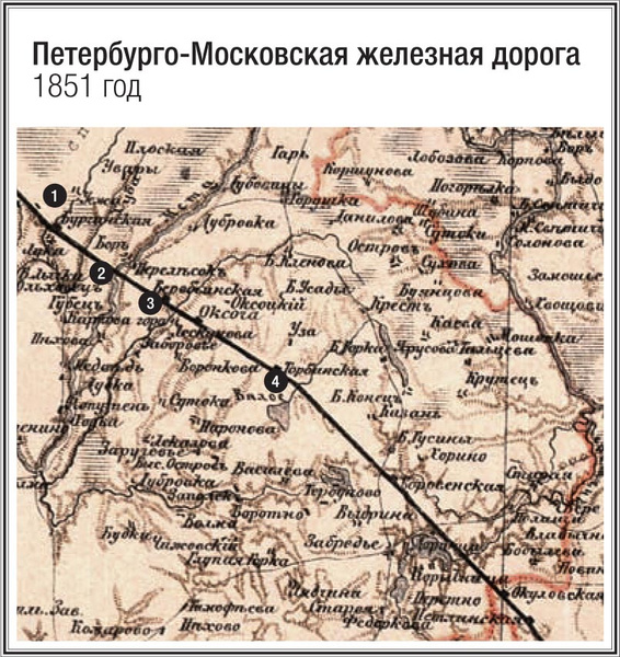 Царский палец: правда ли, что изгиб на железной дороге между Москвой и Петербургом появился из-за Николая I?