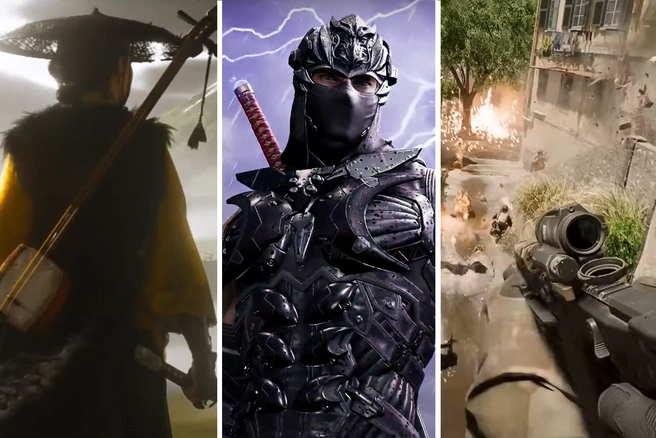 Чтобы успеть поиграть во все новинки октября нужен отпуск, а лучше два отпуска | Источник: трейлеры игр Ghost of Yōtei, Ninja Gaiden 4, Battlefield 6