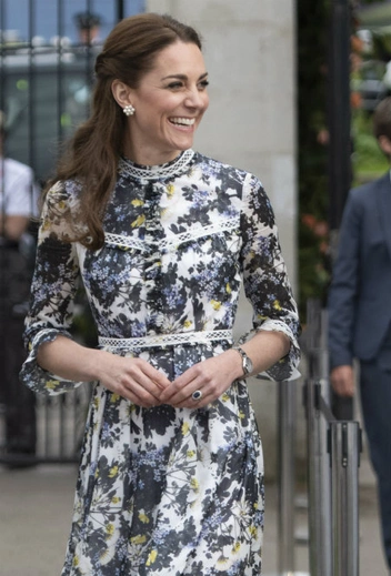 Кэтрин во время лондонского цветочного шоу, 20 мая 2019