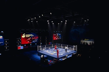 Проходят состязания на спортивной арене комплекса «Мегаполис Спорт» | Источник: Ольга Миллер