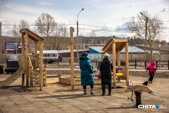 Сквер в Антипихе | Источник: Руслан Симушин / CHITA.RU