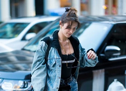 Белла Хадид в Нью-Йорке, 22 апреля