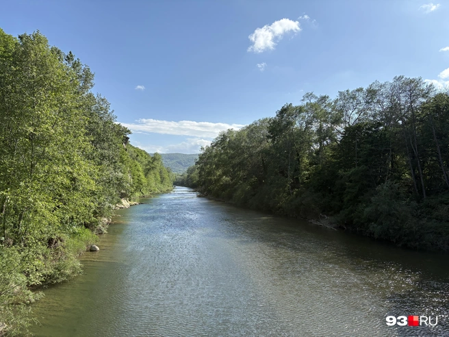 Псекупс проходит вдоль Ключа | Источник: Екатерина Подымова / 93.RU